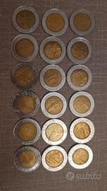 SET MONETE DA 500 LIRE