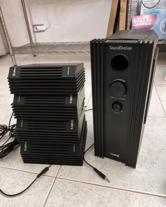 Altoparlanti Logic3 SoundStation 1 Subwoofer  + 4