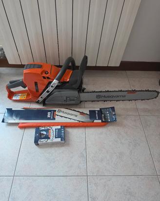 Husqvarna 572 XP  2 barre + 2 catene originali