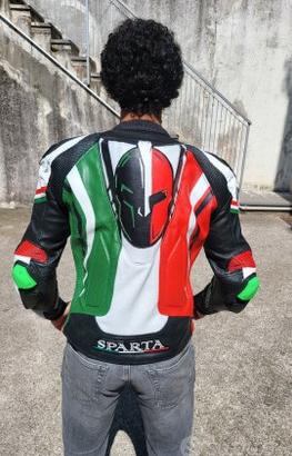 tuta divisibile Sparta ARES tricolore giacca e pan