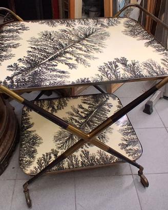 CARRELLO PORTAVIVANDE PIERO FORNASETTI, anni '50