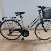 bici da donna in alluminio con cambi