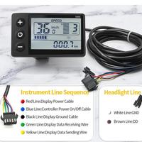 DISPLAY LCD S866 - 24-36-48-60V (n. 2 pezzi)