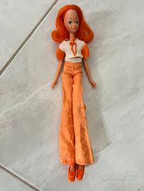 Rara bambola Leggy gambe lunghe 1972 Polistil