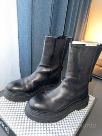 Stivaletti Chelsea Boots Neri [èks] Tg. 38