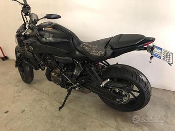 YAMAHA MT07 INCIDENTATA - 2018 - 2000km