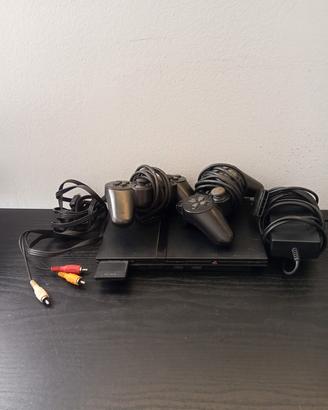 PS2 Slim MODIFICATA + 2 Controller