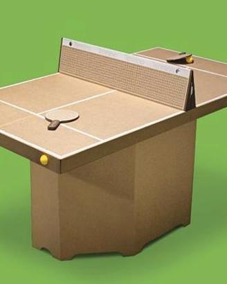 Tavolo Ping Pong in cartone