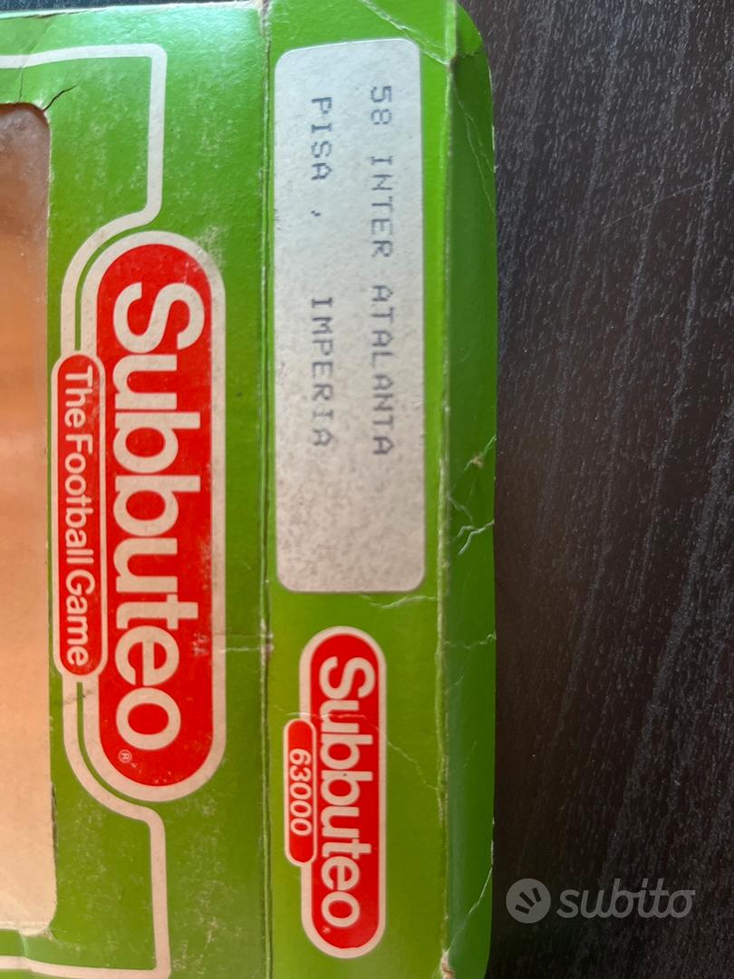 Subbuteo Ref. 58 Inter / Atalanta / Pisa – Vintage - Collezionismo In ...