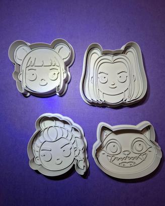 Set 4 formine biscotti K-Pop Demon Hunters Cute
