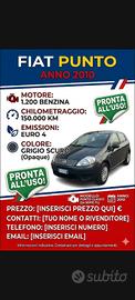 fiat punto con frizione buona e tagliando appena e