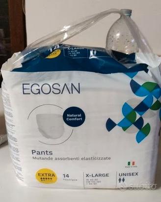 4 sacchetti = 56 pezzi  Pannoloni x-large  Egosan