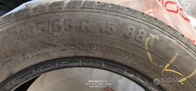 4 gomme Continental Ecocontact3 185/65 r15 88t
