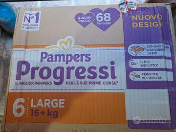 pannolini PAMPERS progressi Tg 6