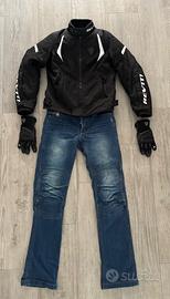 Abbigliamento completo moto-donna