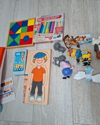 Vari - Mc Donalds e puzzle corpo umano, xilofono