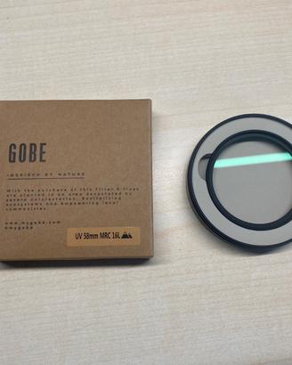 Filtro UV per Obiettivi 58 mm (2peak) Gobe
