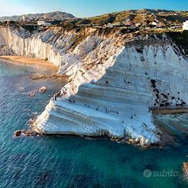 Casa sul mare Scala dei turchi