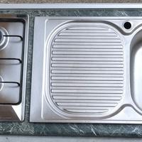 Piano Cucina completa di piano cottura e lavello