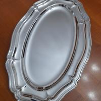 Vassoio vintage Guy Degrenne in acciaio inox