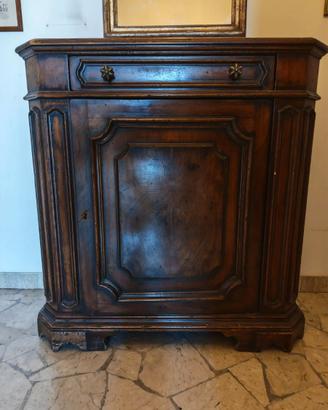 Mobile ingresso in legno metà 900,stile neobarocco