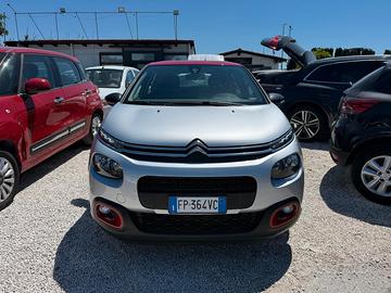 Citroen C3 PureTech 82 GPL Shine Tetto Rosso pari 
