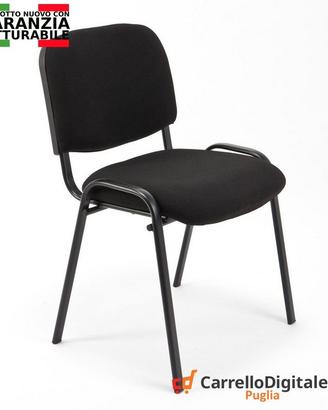 Sedie Conferenza - sedie attesa Impilabili tessuto