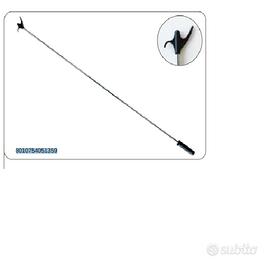 barra sbarra prendi abiti fissa acciaio armadio