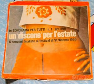 "Un Discone Per L'estate" Vinile 1966
