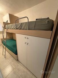 Cameretta a ponte con letto a castello – Ottime co