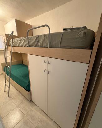 Cameretta a ponte con letto a castello – Ottime co
