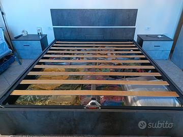 rete 195x160 letto contenitore 