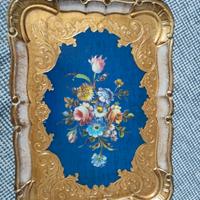 Vassoio Fiorentino "Mita" dipinto a mano