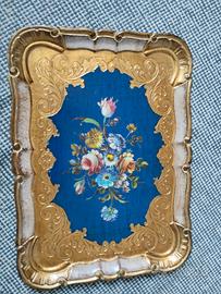 Vassoio Fiorentino "Mita" dipinto a mano