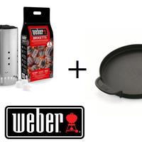 Kit Bundle set ciminiera e piastra gbs weber