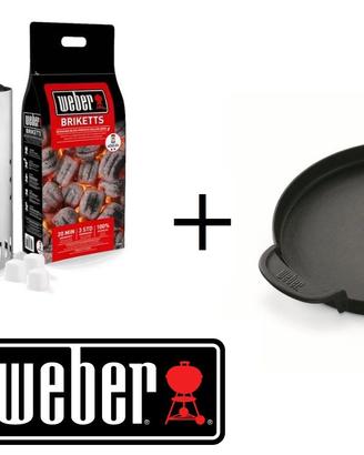 Kit Bundle set ciminiera e piastra gbs weber