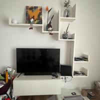 Mensole parete attrezzata porta tv