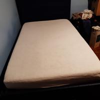 Letto una piazza e mezza con materasso in lattice