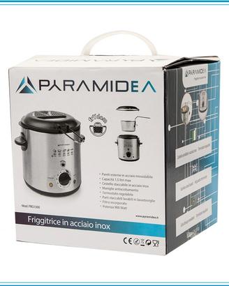 friggitrice Elettrica pyramidea 1,5L 900W inox