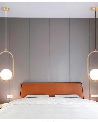 coppia lampadario moderno