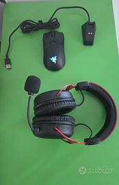 Razer viper ultimate + hyperx cloud II wireless