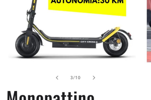 Monopattino Ducati city cross e x
