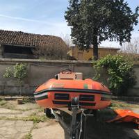 Gommone Selva 4.20 con carrello Ellebi e motore 25