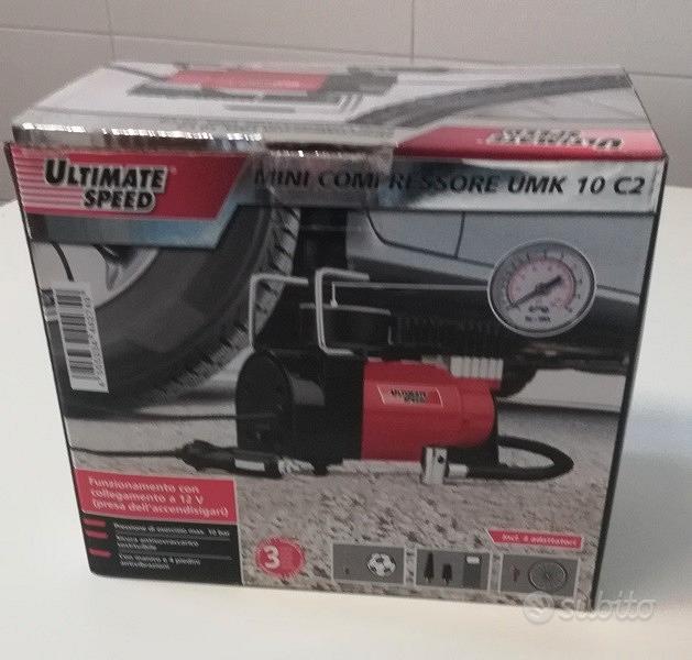 Minicompressore ultimate speed umk 10 a1 - Accessori Auto In vendita a Roma