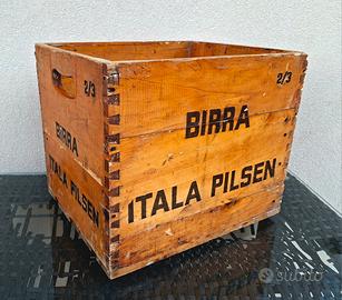 Cassa Birra Itala Pilsen anni 60