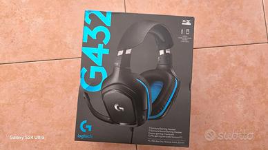 Cuffie Logitech G432 Nuove Sigillate Con Audio 7.1