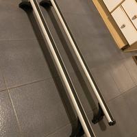 Baule con barre porta tutto