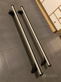 Baule con barre porta tutto