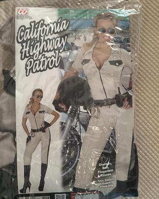 COSTUME DA POLIZIOTTA AMERICANA - TAGLIA L