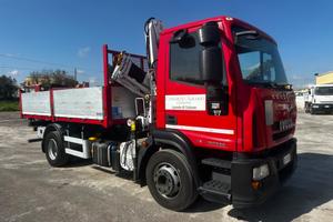 Iveco EUROCARGO 160E28 ribaltabile e gru